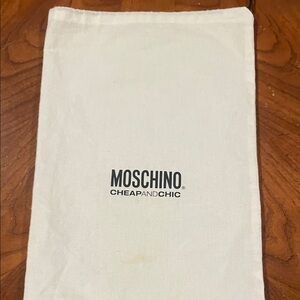 Moschino Cheap and Chic White Dust Bag